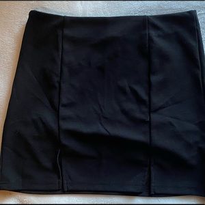 ZAFUL mini skirt with leg slits